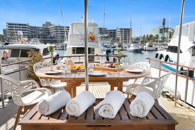 Charming Boat In Barcelona - Perfect Getaway Hotel Sant Adria de Besos Luaran gambar